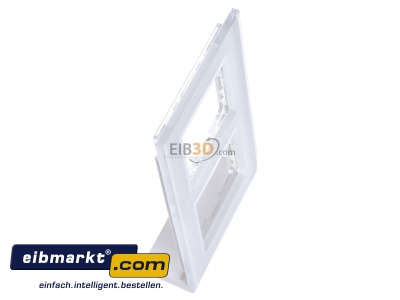 View top left MDT BE-GTR2W.01 EIB/KNX Glass cover frame for 55 mm range 2-fold, White - 
