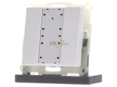 Front view MDT RF-TA55A2.01 EIB/KNX RF Push Button 2-fold Plus with Actuator, White matt finish - 
