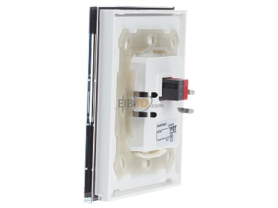 View on the right MDT SCN-RTRGS.02 Glass Room Temperature Controller Smart with colour display, black, 
