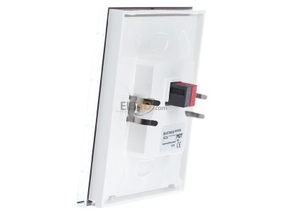 View on the right MDT BE-GT20W.02 KNX Glass Push Button II Smart, White -novelty
