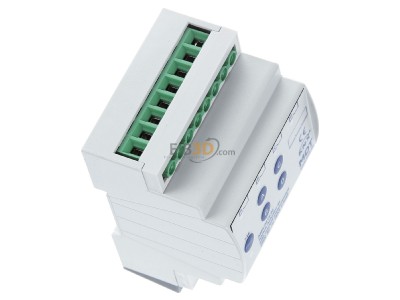 View top left MDT AMS-0416.03 KNX Switch Actuator 4-fold, 4SU MDRC, 16 A, 230 V AC, C-load, 140 F, current measurement 
