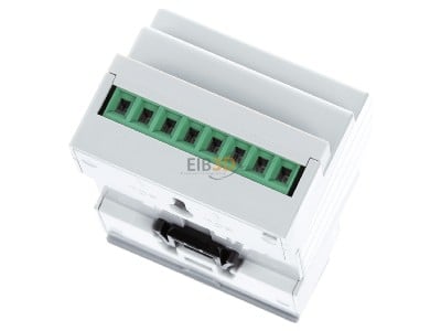 Top rear view MDT AMS-0416.03 KNX Switch Actuator 4-fold, 4SU MDRC, 16 A, 230 V AC, C-load, 140 F, current measurement 
