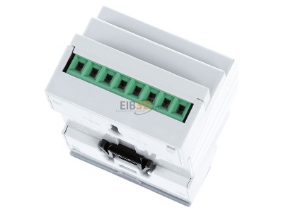 Top rear view MDT AMI-0416.03 KNX Switch Actuator 4-fold, 4SU MDRC, 16/20 A, 230 V AC, C-load, 200 F, current measurement 
