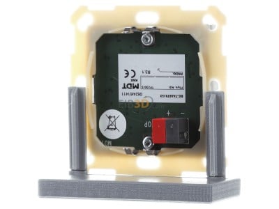 Ansicht hinten MDT BE-TA55T8.G2 KNX Taster Plus TS 55 8-fach Reinwei glnzend 