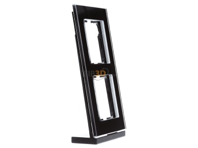 View on the left MDT BE-GTR2S.01S MDT Glass cover frame 2-fold for 55 mm systems, Black - 
