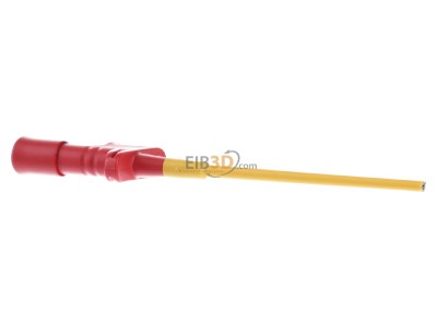 Back view Hirschmann 972306101 Clamp test probe KLEPS 2600 red / red,_- Promotional item
