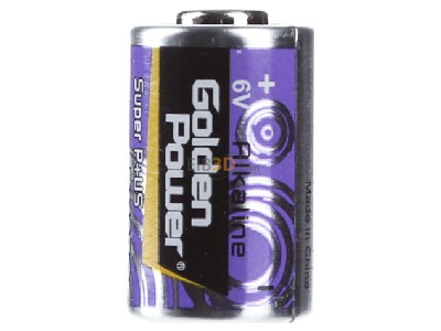 Ansicht hinten Witte + Sutor 111157 Photobatterie PX27G Alkaline Golden Power 6V 80mAh,_- Aktionsartikel