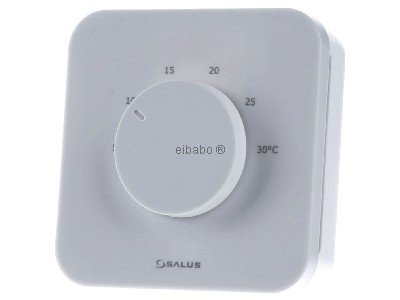 Frontansicht SALUS CONTROLS 117201 Raumthermostat HTR 24 mit Drehregler 