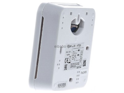 Ansicht rechts SALUS CONTROLS 117201 Raumthermostat HTR 24 mit Drehregler 