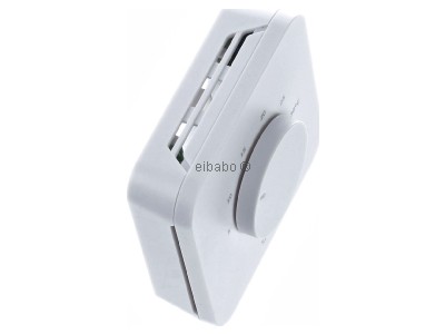 Ansicht oben links SALUS CONTROLS 117201 Raumthermostat HTR 24 mit Drehregler 