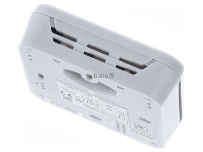 Ansicht oben hinten SALUS CONTROLS 117201 Raumthermostat HTR 24 mit Drehregler 