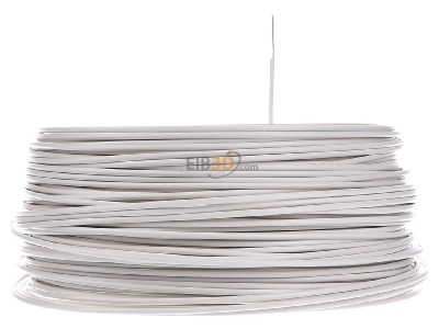 Back view Diverse H05V-U 0,75 ws Eca Single core cable 0,75mm white_ring 100m
