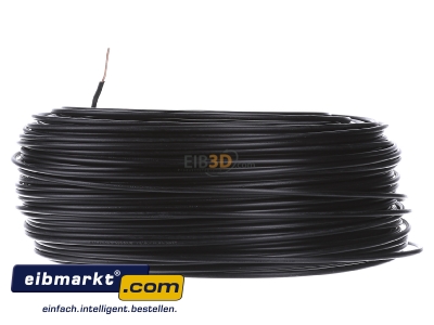 View on the right Verschiedene-Diverse H07V-U   1,5     sw Single core cable 1,5mm black - H07V-U 1,5 sw
