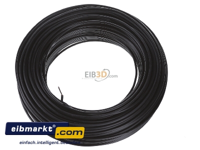 View up front Verschiedene-Diverse H07V-U   1,5     sw Single core cable 1,5mm black - H07V-U 1,5 sw
