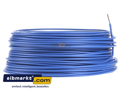 View on the left Verschiedene-Diverse H07V-U   1,5    hbl Single core cable 1,5mm blue - H07V-U 1,5 hbl
