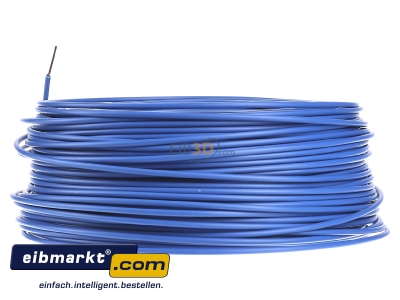 View on the right Verschiedene-Diverse H07V-U   1,5    hbl Single core cable 1,5mm blue - H07V-U 1,5 hbl
