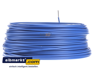 Back view Verschiedene-Diverse H07V-U   1,5    hbl Single core cable 1,5mm blue - H07V-U 1,5 hbl
