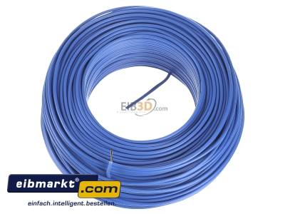 View up front Verschiedene-Diverse H07V-U   1,5    hbl Single core cable 1,5mm blue - H07V-U 1,5 hbl

