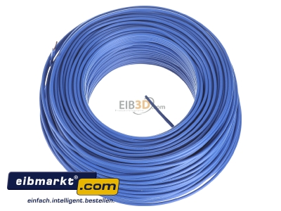 View top right Verschiedene-Diverse H07V-U   1,5    hbl Single core cable 1,5mm blue - H07V-U 1,5 hbl
