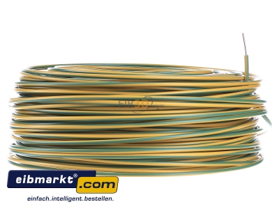 View on the left Verschiedene-Diverse H07V-U   1,5  gn/ge Single core cable 1,5mm green-yellow H07V-U 1,5 gn/ge
