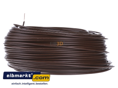 View on the right Verschiedene-Diverse H07V-U   1,5     br Single core cable 1,5mm brown - H07V-U 1,5 br
