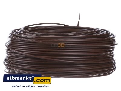 Back view Verschiedene-Diverse H07V-U   1,5     br Single core cable 1,5mm brown - H07V-U 1,5 br
