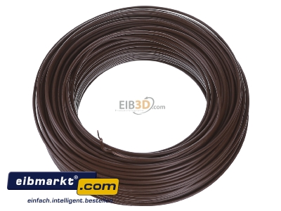 View up front Verschiedene-Diverse H07V-U   1,5     br Single core cable 1,5mm brown - H07V-U 1,5 br
