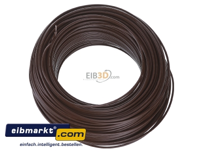 View top right Verschiedene-Diverse H07V-U   1,5     br Single core cable 1,5mm brown - H07V-U 1,5 br
