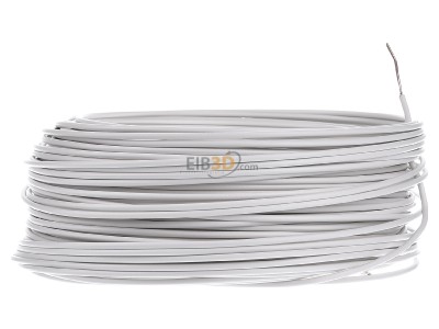 View on the left Diverse H07V-U 1,5 ws Eca Single core cable 1,5mm white_ring 100m
