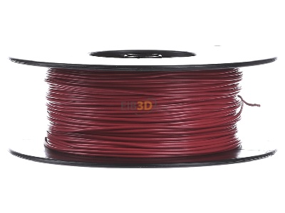 View on the left Diverse LIFY 0,25 rt Single core cable 0,25mm red 
