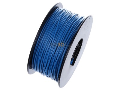 View top right Diverse LIFY 0,25 bl Single core cable 0,25mm blue 
