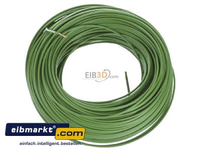 View top right Verschiedene-Diverse H05V-K   0,5      gn Single core cable 0,5mm green - H05V-K 0,5 gn
