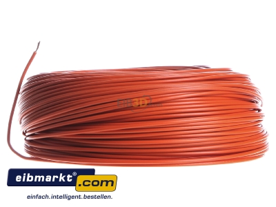 View on the right Verschiedene-Diverse H05V-K   0,75     or Single core cable 0,75mm orange
