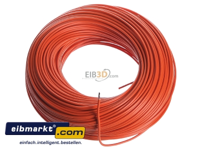 View up front Verschiedene-Diverse H05V-K   0,75     or Single core cable 0,75mm orange
