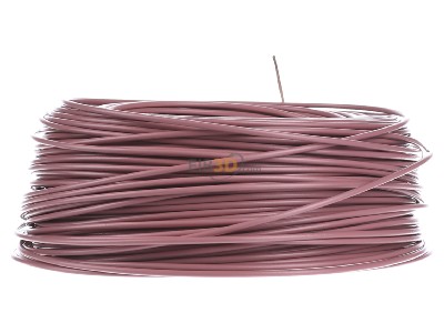 Back view Diverse H05V-K 1,0 rs Eca Single core cable 1mm pink_ring 100m
