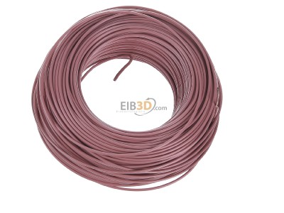 View top left Diverse H05V-K 1,0 rs Eca Single core cable 1mm pink_ring 100m
