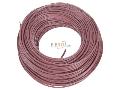 View top right Diverse H05V-K 1,0 rs Eca Single core cable 1mm pink_ring 100m
