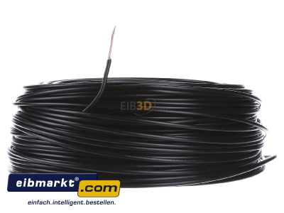 Front view Verschiedene-Diverse H07V-K   1,5      sw Single core cable 1,5mm black - H07V-K 1,5 sw
