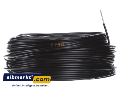 View on the left Verschiedene-Diverse H07V-K   1,5      sw Single core cable 1,5mm black - H07V-K 1,5 sw
