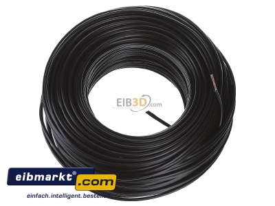 View top left Verschiedene-Diverse H07V-K   1,5      sw Single core cable 1,5mm black - H07V-K 1,5 sw
