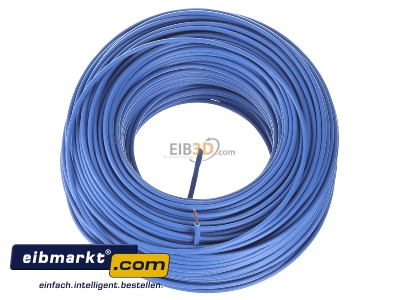 View up front Verschiedene-Diverse H07V-K   1,5     hbl Single core cable 1,5mm blue - H07V-K 1,5 hbl
