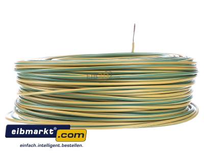 Back view Verschiedene-Diverse H07V-K   1,5   gn/ge Single core cable 1,5mm green-yellow - H07V-K 1,5 gn/ge
