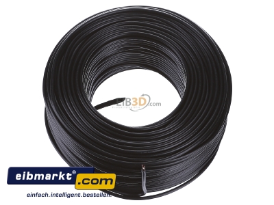 View up front Verschiedene-Diverse H07V-K   2,5      sw Single core cable 2,5mm black
