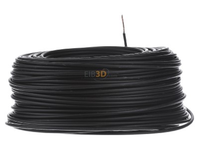 Back view Diverse H07Z-K 2,5 sw Eca Single core cable 2,5mm black 
