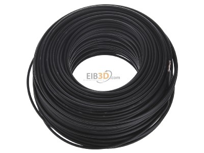 View top left Diverse H07Z-K 2,5 sw Eca Single core cable 2,5mm black 
