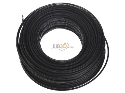 View top right Diverse H07Z-K 2,5 sw Eca Single core cable 2,5mm black 
