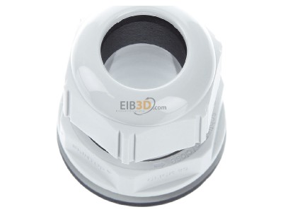 View up front Lapp CLICK M25 R7035 LGY Cable gland / core connector 
