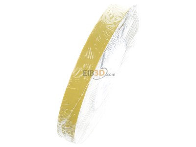 View top left Hellermann Tyton HTAPE TEX YE 19x50m Adhesive tape 50m 19mm yellow 
