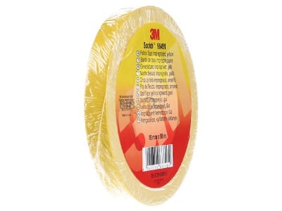 View on the left 3M 9545N Y19 Adhesive tape 50m 19mm yellow 
