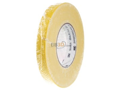 View on the right 3M 9545N Y19 Adhesive tape 50m 19mm yellow 
